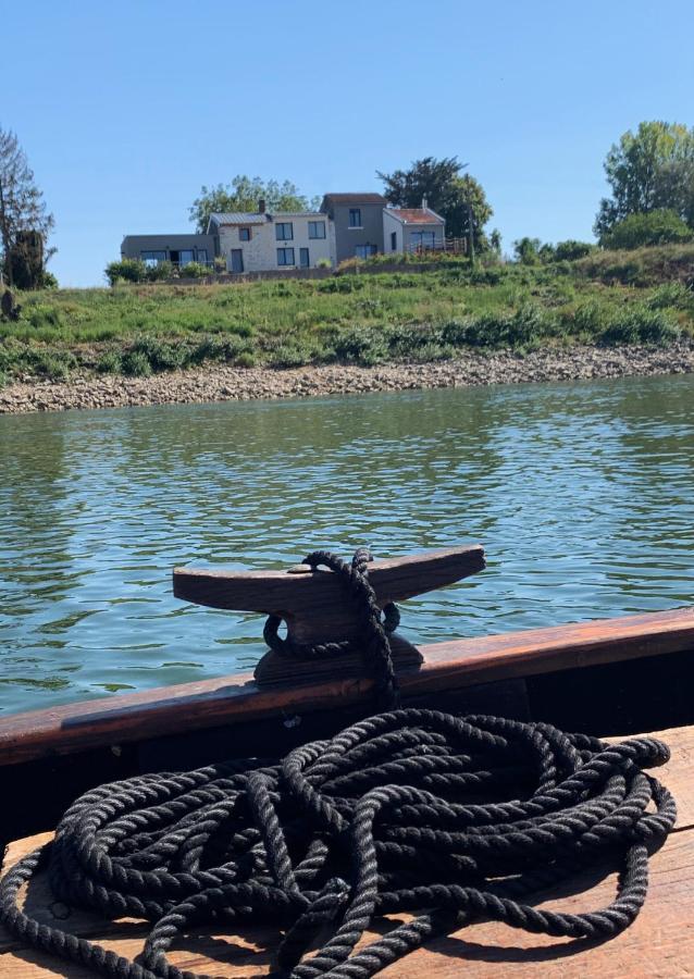 Maisons Au Bord De La Loire - Maison Paradis & Maison Bonheur Au 248 RiversideLe Fosse-Neuf エクステリア 写真